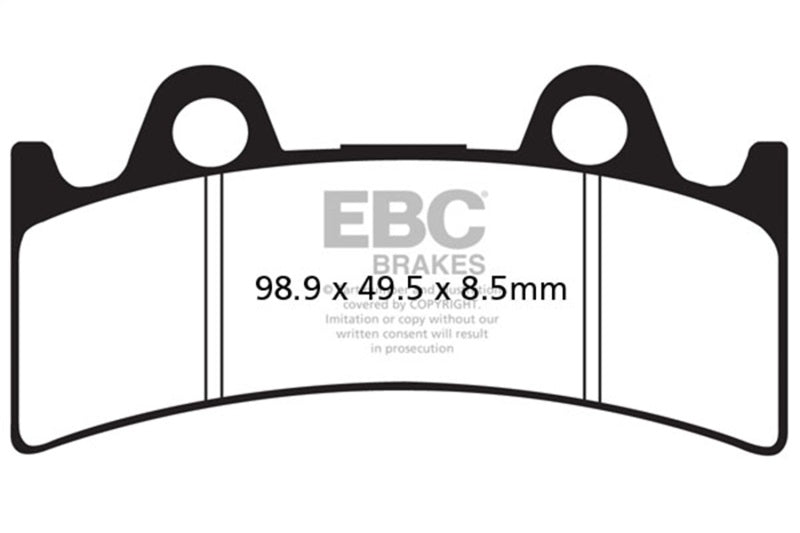 Load image into Gallery viewer, Ebc Powersports FA190HH EBC HH Sintered Brake Pads
