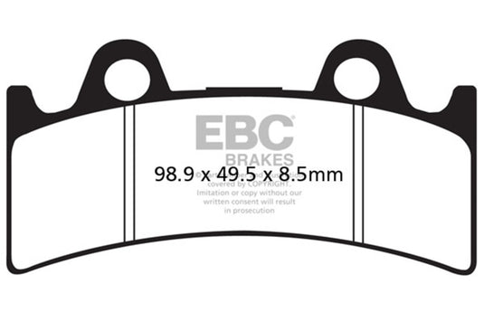 Ebc Powersports FA190HH EBC HH Sintered Brake Pads