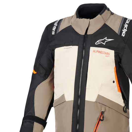 Alpinestars Andes V4 Drystar Jacket (Small, Walnut Mastic/Black)