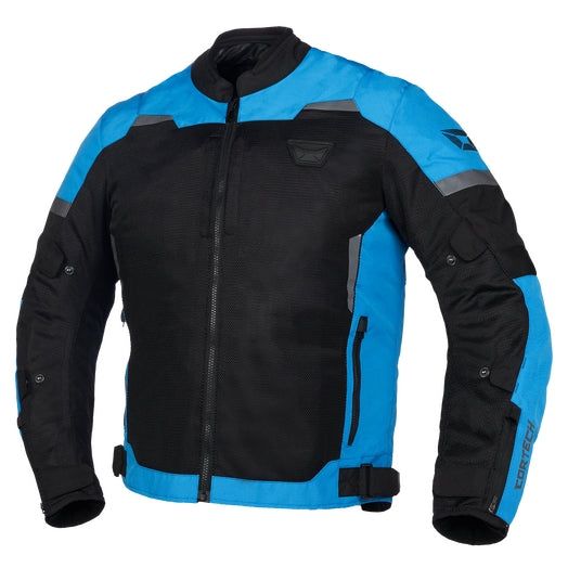 Cortech Aero-Flo 2.0 Jacket Black/Blue Blue