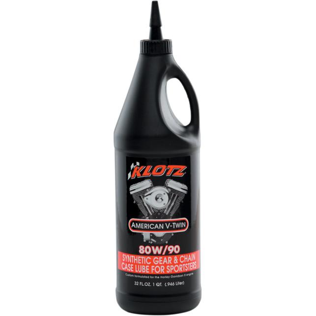 Klotz Oil KH-S80 Sportster Gear and Chain Case Lubricant - 75W80 - 1qt.