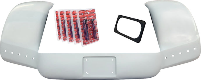 Paul Yaffe Originals FPSFK-N-NO-5TB-B Pro Street Trike Rear Fender Kit with Black License Frame, No Exhaust Outlet