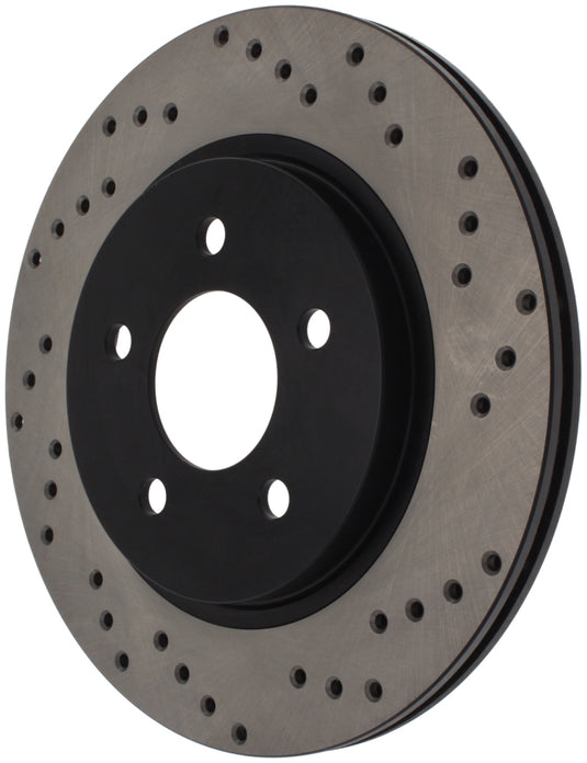 Stoptech 128.61087L ST Drilled Sport Brake Rotors