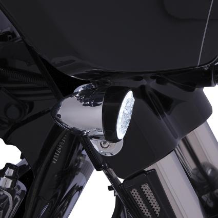 Ciro 45420 Fang Signal Light Insert - Front - Black