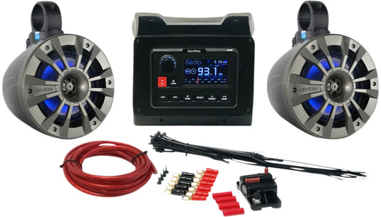 Navatlas X31ZONE2 X3 Roll-Cage Zone 2 Audio Kit for Can-Am X3
