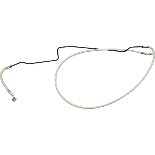 Magnum AS375146 EZ-Align Braided Front Upper ABS Brake Line - +6in. - Sterling Chromite II