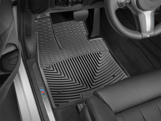 Weathertech W325 WT Rubber Mats - Front - Blk