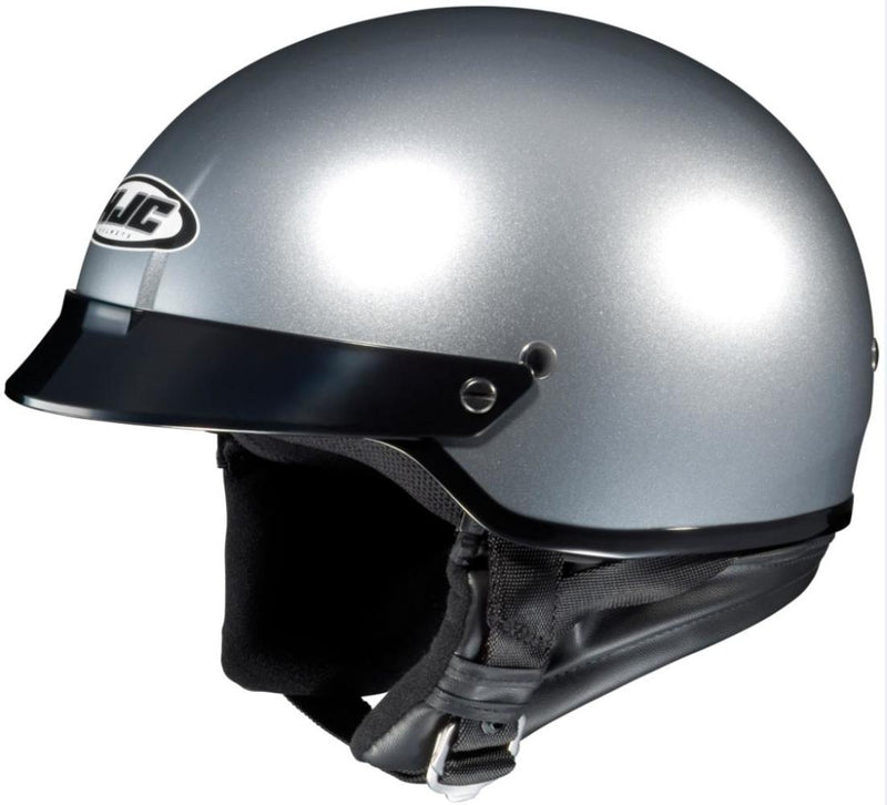 HJC CS-2N Solid Helmet Metallic Silver Silver