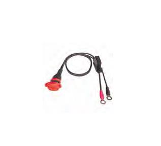 Tecmate O-11X4 Waterproof Battery Lead - 20in. L - 5/16in/M8 - 16AWG/1.31mm2 - 4 Pack