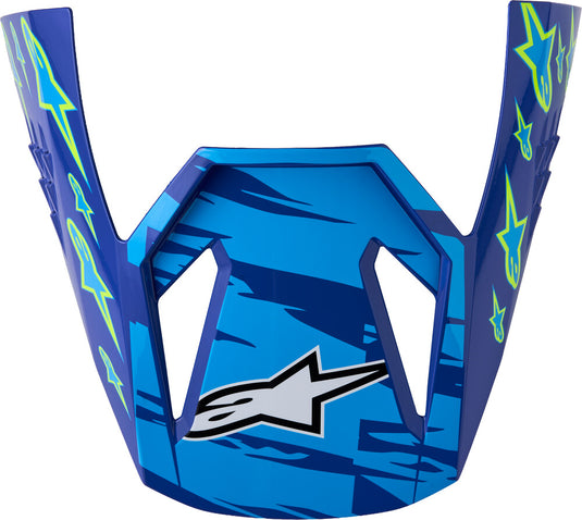 Alpinestars Visor for S-M3 Falcon Youth Helmet - Blue/White/Black/Pink
