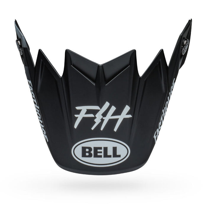 Bell Helmets Visor for Moto-9S Flex Fasthouse MC Core Helmets - Matte Black/Yellow