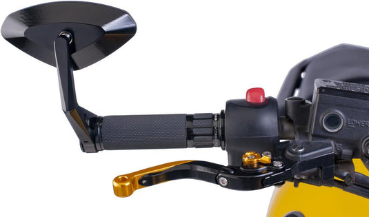 Puig 6994N Hi-Tech Bar End Mirror - Left/Right - Black