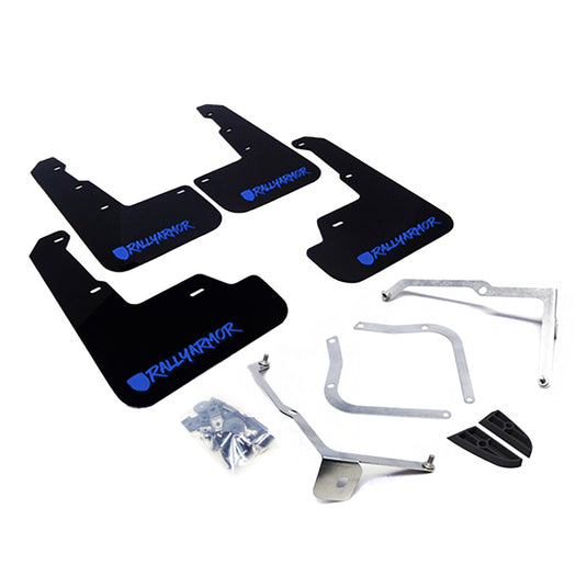 Rally Armor MF32-UR-BLK/BL-X RAL UR Blk Flap/Blue Logo