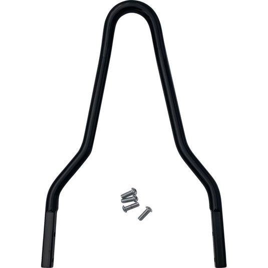 Drag Specialties 1501-0765 Round Tappered Sissy Bar - 10.1in. - Gloss Black