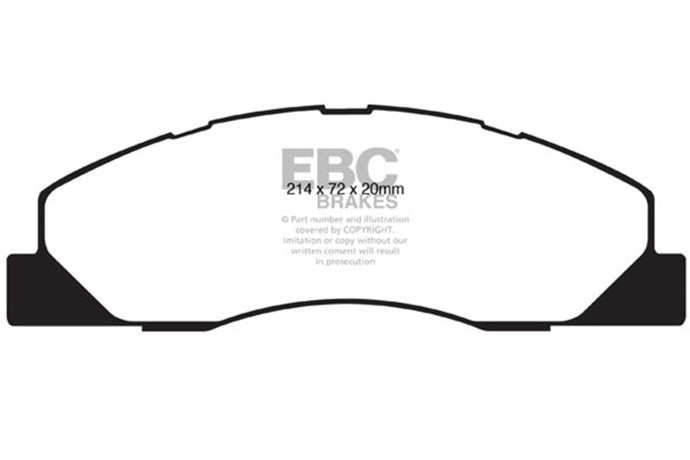 Ebc ED91847 EBC Extra Duty Brake Pad Sets