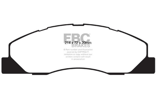 Ebc DP61847 EBC Greenstuff Brake Pad Sets