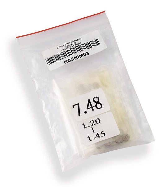 Hot Cams HCSHIM31 10.00mm Valve Shim Refill Package  - 1.85mm to 3.25mm