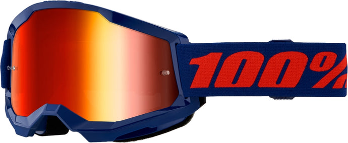 Navy / Mirror Red Lens