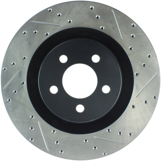 Stoptech 127.63063L ST Slot & Drill Brake Rotors