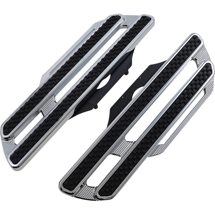 Arlen Ness 410-019 Method Driver Floorboards - Chrome
