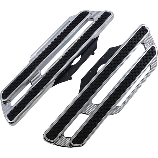 Arlen Ness 410-019 Method Driver Floorboards - Chrome
