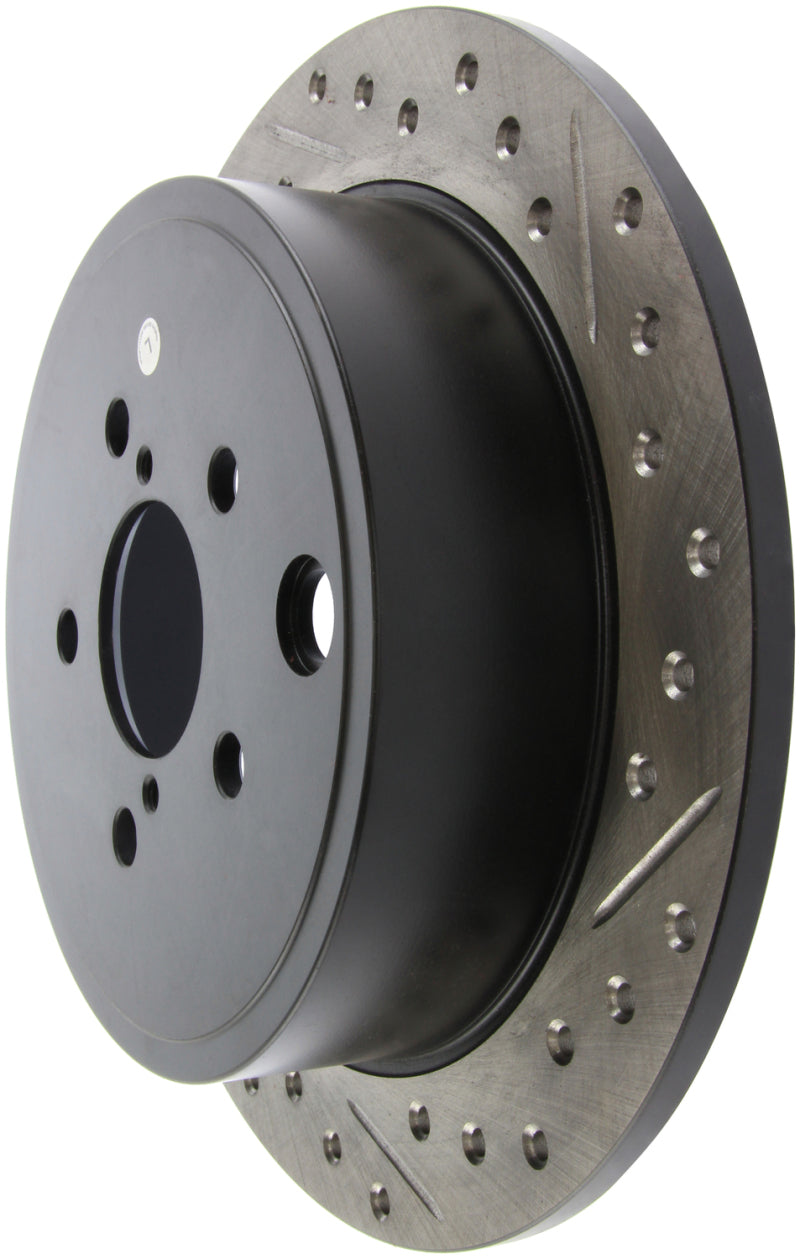 Load image into Gallery viewer, Stoptech 127.47029L ST Slot &amp; Drill Brake Rotors
