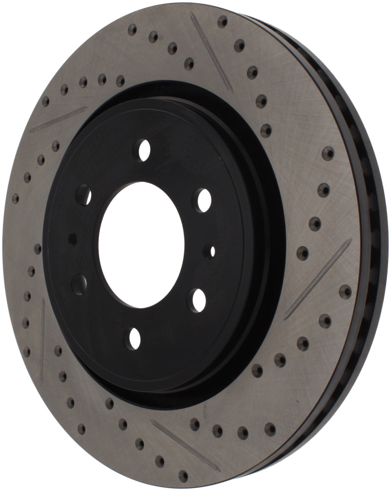 Load image into Gallery viewer, Stoptech 127.65119L ST Slot &amp; Drill Brake Rotors
