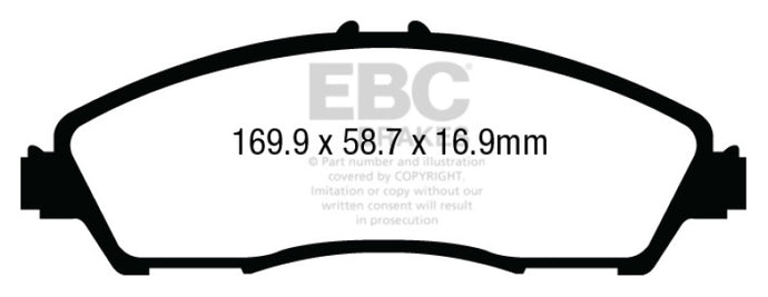 Ebc DP63024 EBC Greenstuff Brake Pad Sets