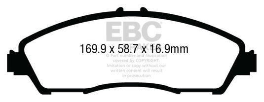 Ebc DP63024 EBC Greenstuff Brake Pad Sets