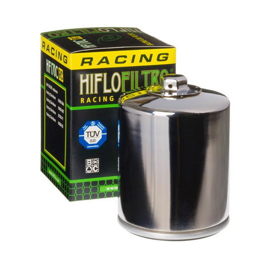 Hiflo HF170CRC RC High Performance Oil Filter - Chrome