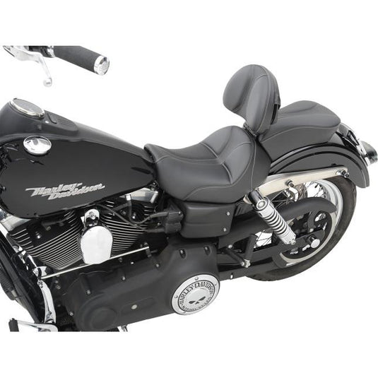 Saddlemen 806-04-0162 Dominator Solo Seat Pillion Pad - Smooth SaddleHyde