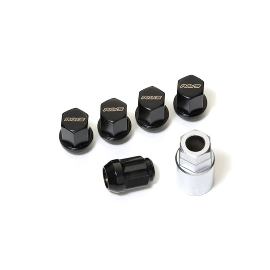 Rays W191415B RAY Hex Lug Nuts & Lock