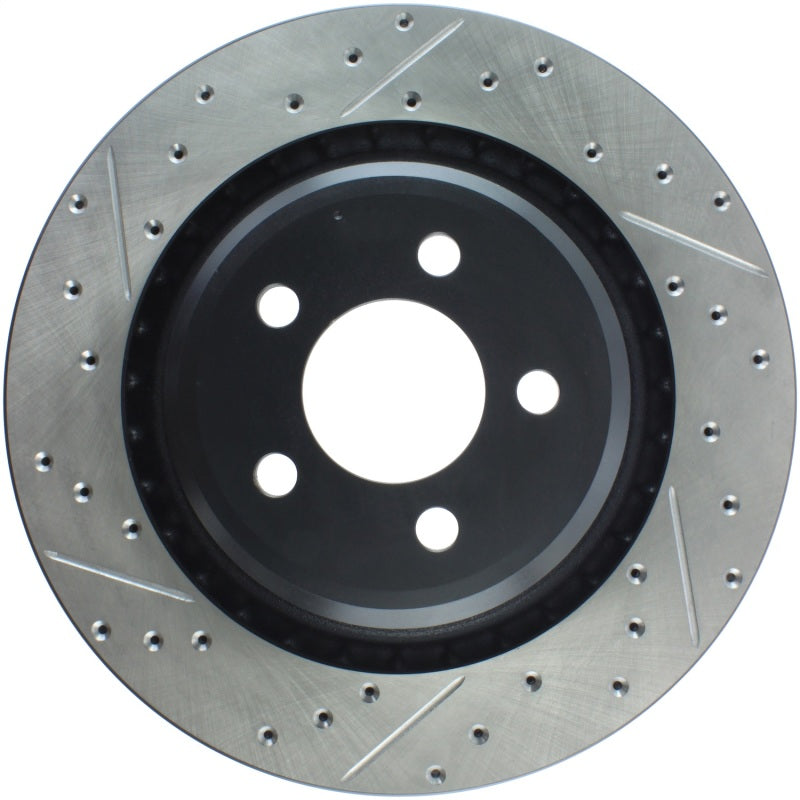Load image into Gallery viewer, Stoptech 127.63064R ST Slot &amp; Drill Brake Rotors
