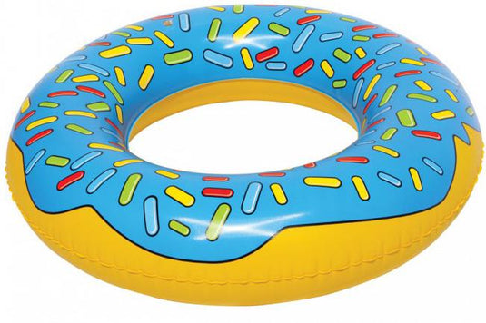 Kwik Tek 54-3002 Food Float - Blueberry Donut - 51in. Deflated