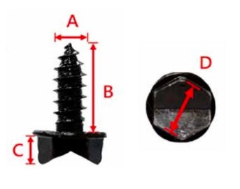 Load image into Gallery viewer, Bronco AT-12604-3A V-Cut Tire Studs - 7/16in. - 1000pk.
