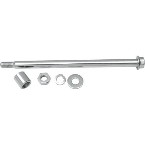 Drag Specialties 0214-0582 Chrome Axle Kit - Rear