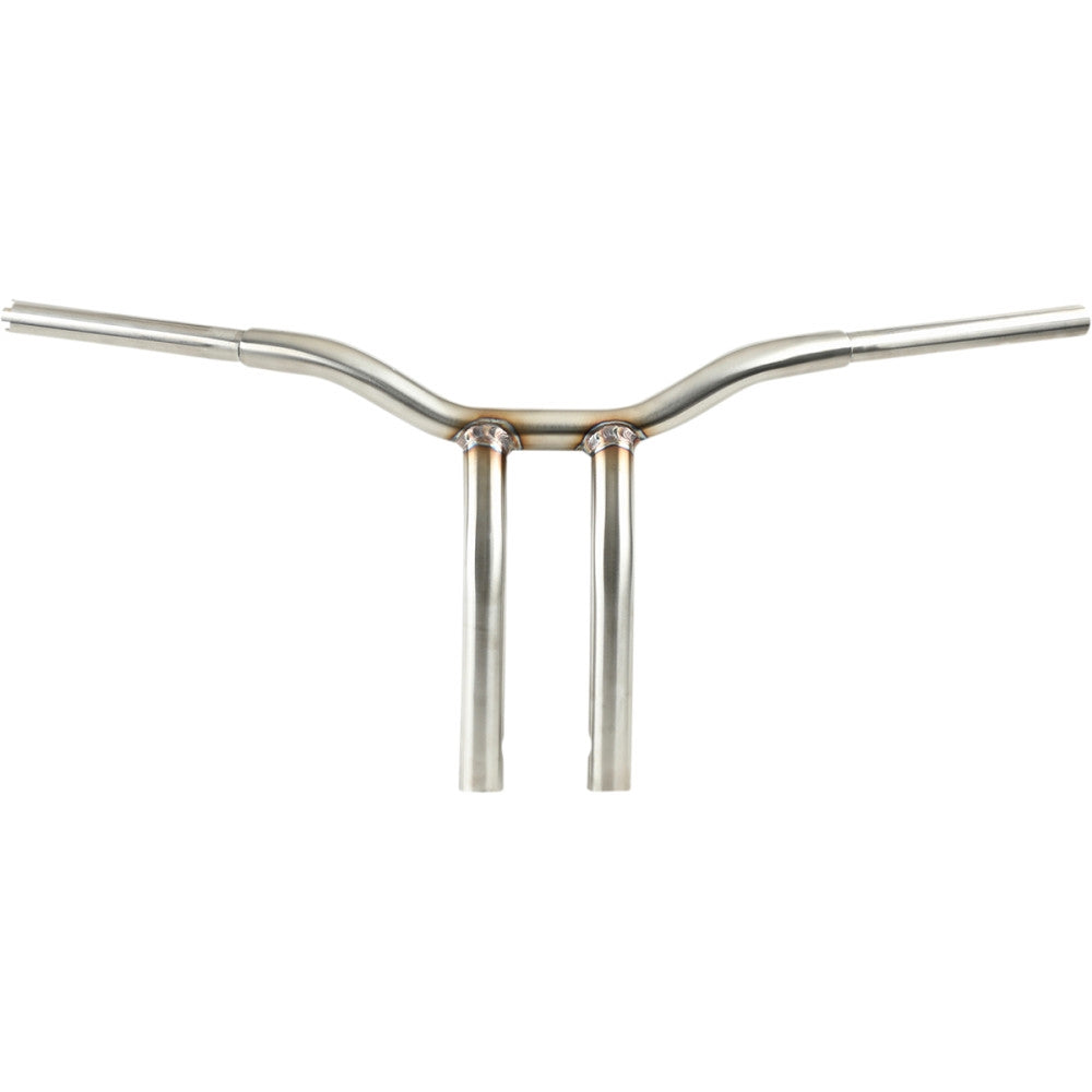 La Choppers LA-7338-12SS 1-1/4in. Pullback Risers for Welded Kage Figh ...