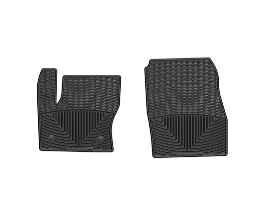 Weathertech W283 WT Rubber Mats - Front - Blk