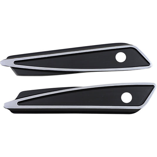 Covingtons C1810-B Saddlebag Hinge Covers - Ripper - Black