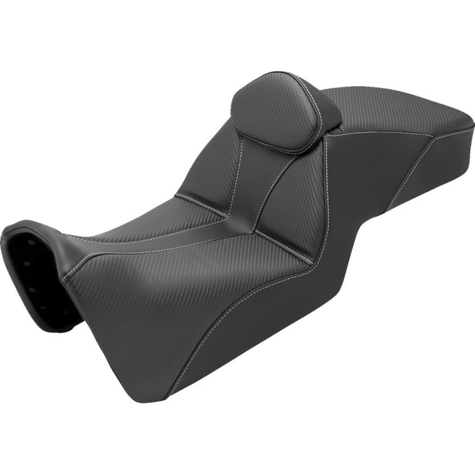 Saddlemen 821-34-201BR Low Adventure Tour Seat with Drivers Backrest