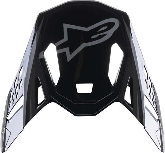 Alpinestars Visor for S-M10 Carbon Meta2 Helmets - Black/Gray