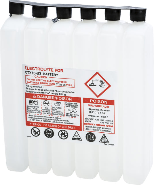 Fire Power 800CC CTX Sealed Battery Electrolyte Pack