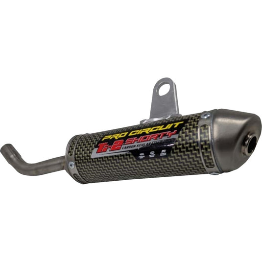 Pro Circuit 1162512K TI-2 Shorty Silencer (Carbon)