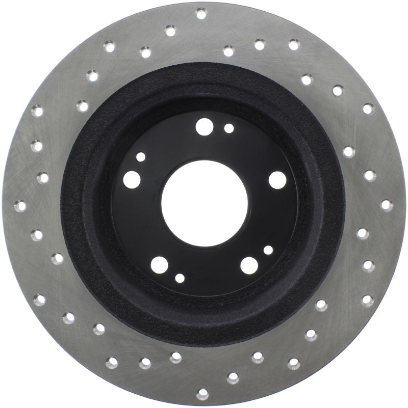 Load image into Gallery viewer, Stoptech 128.40068L ST Drilled Sport Brake Rotors
