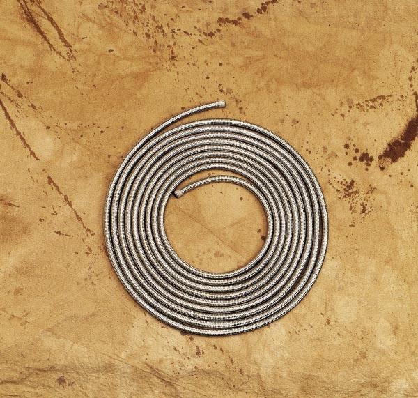 Drag Specialties DS-096607 Stainless Steel Braided Hose - 3/8in x 3ft
