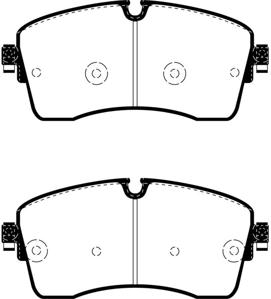 Ebc DP42385R EBC Yellowstuff Brake Pad Sets