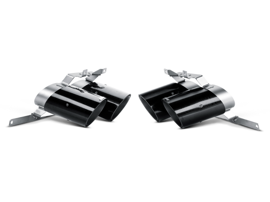 Akrapovic TP-CT/7 AKR Tail Pipe Set - Carbon