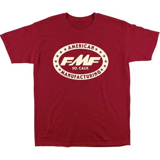 Fmf Racing Undefeated T-Shirt (Large, Red)