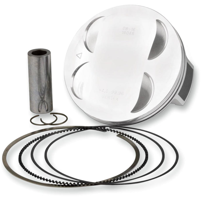 Vertex 24187A Forged Replica Piston Kit - Standard Bore 95.96mm, 13.5:1 Compression