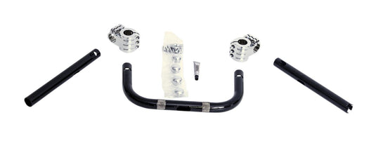 Klock Werks KWH-04-0348 Klip Hanger Handlebar Kit - 5in. Hanger - Black/Chrome